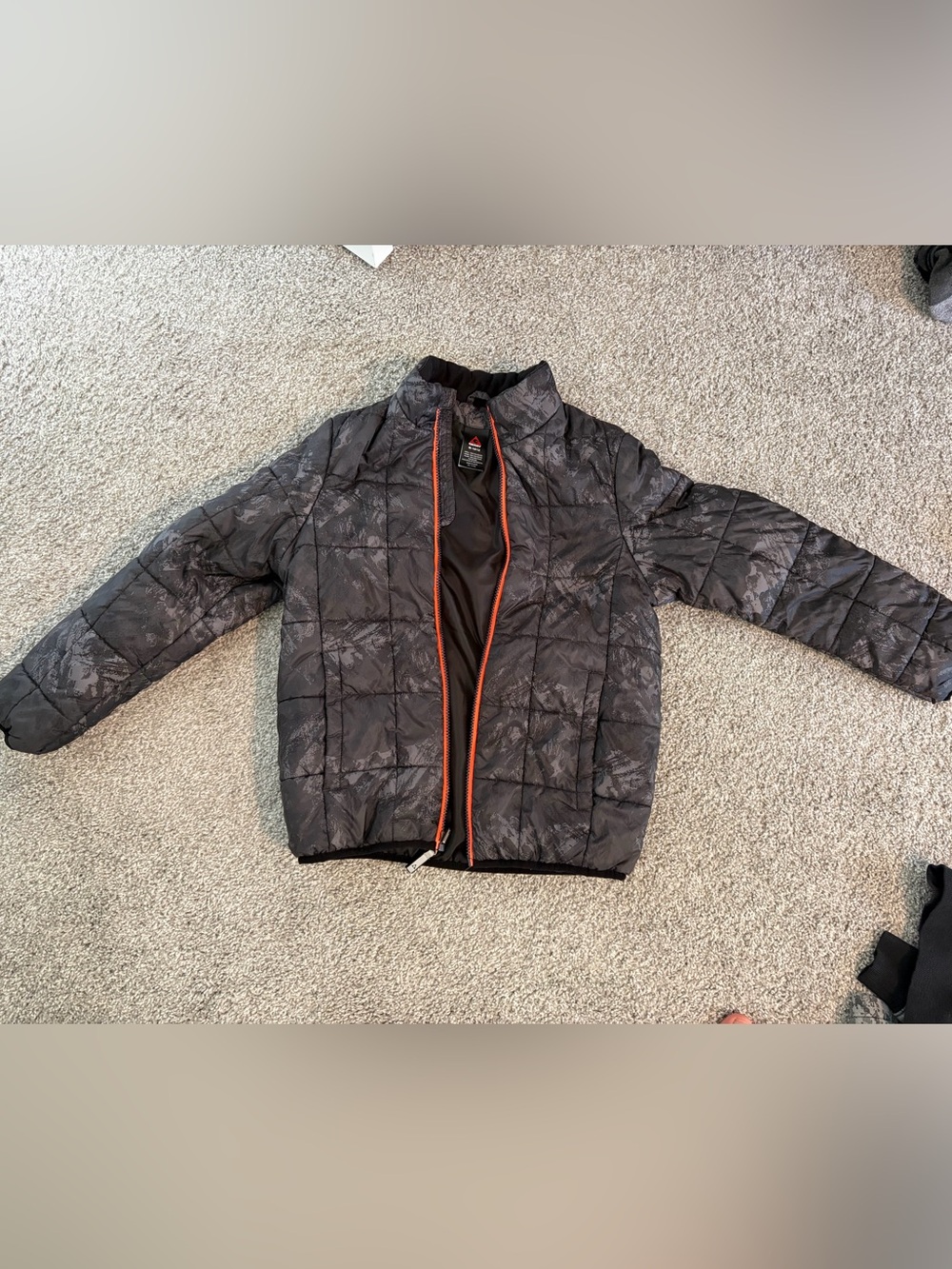 Gerry Boys Teen Puffer Coat Size 10/12 M Medium Rain Snow